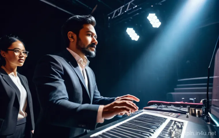 미술문화기획사의 주요 직무 적성 테스트 - **Prompt:** An expansive outdoor art festival set in a serene, natural landscape, possibly a tastefu...