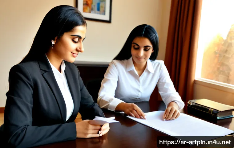 미술문화기획사의 직무 관련 법적 이슈 - Photorealistic legal consultation for an art and cultural planning agency in a modern Middle Eastern...